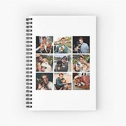 KJ Apa Spiral Notebook