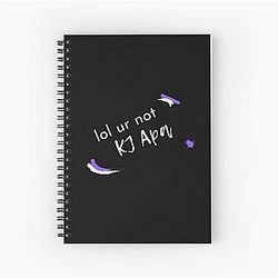 You're Not KJ Apa Spiral Notebook