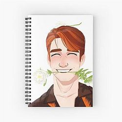 KJ Apa Spiral Notebook