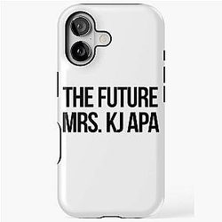 The future Mrs KJ Apa iPhone Case