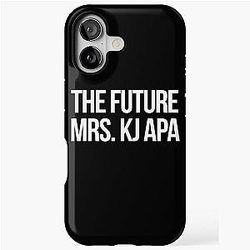 The future Mrs KJ Apa White iPhone Case