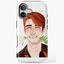 KJ Apa Red Headboy iPhone Tough Case