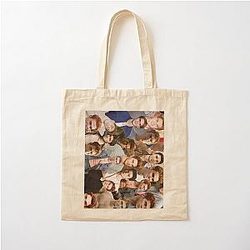 KJ Apa photo collage Cotton Bag