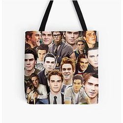 KJ APA Collage All Over Print Tote Bag