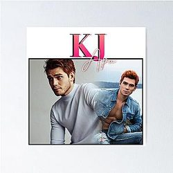 KJ Apa Archie Andrews Retro Vintage T-Shirt Sticker Poster