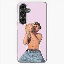 KJ Apa With Dog Samsung Galaxy Soft Case