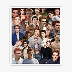 KJ Apa photo sticker