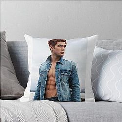 KJ Apa Phone Case Throw Pillow