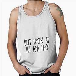 But look at KJ Apa Tank Top