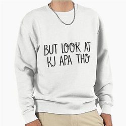 But look at KJ Apa Pullover Sweatshirt