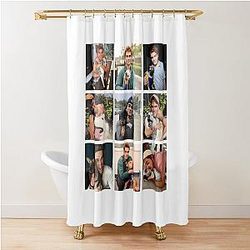 KJ Apa Shower Curtain