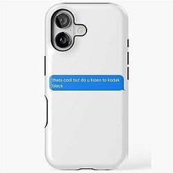 Do you listen to Kodak Black iPhone tough case