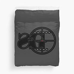 SniperGang Logo Kodak Black Duvet Cover