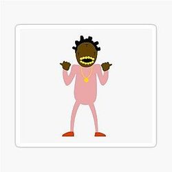 Kodak Black Patty Cake Sticker