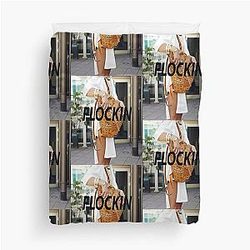 Kodak Black Baby Girl Your MCM Be Flockin Duvet Cover