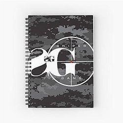 Kodak Black Spiral Notebook