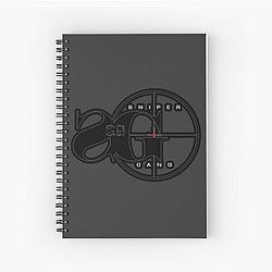 Sniper Gang Logo Kodak Black Notebook