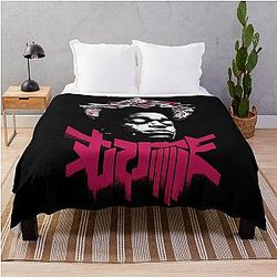 Kodak Black Streetwear Style Throw Blanket