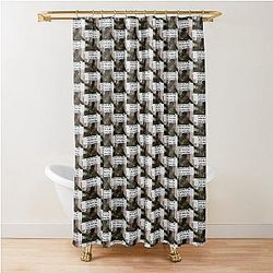 Kodak Black Gargoyle Shower Curtain