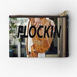 Kodak Black Baby Girl Your MCM Be Flockin Zipper Pouch