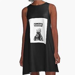 Kodak Black Inspired Design A-Line Dress