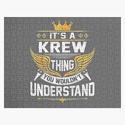 Krew Name Jigsaw Puzzle