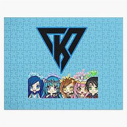MineCraft Game - The Krew Team Funnneh Jigsaw Puzzle