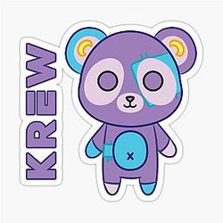 Krew Lunar Sticker
