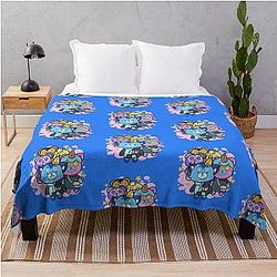 Krew Plushies Group Throw Blanket