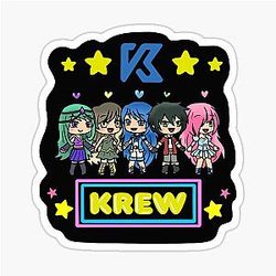 Gacha Krew Sticker