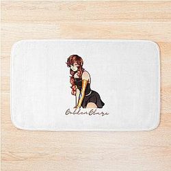 Golden Glare the Anime Bath Mat
