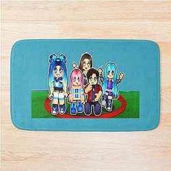 MineCraft Game - The Krew Team - Fuzzy Bath Mat