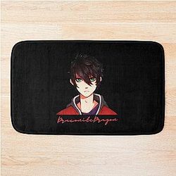 The Krew Funneh Plushy on a scooter Bath Mat