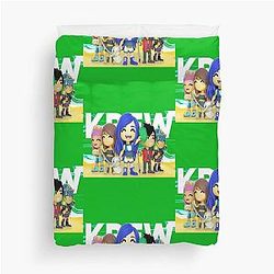 MineCraft - The Krew Team itsfunneh Duvet Cover