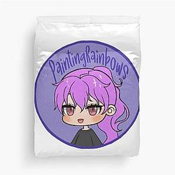 Painting Rainbows Krew member Duvet Cover