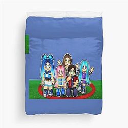 MineCraft Game - The Krew Team - Funnny Duvet Cover