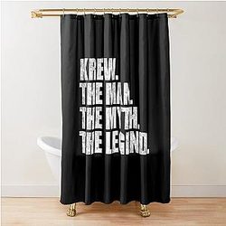 Krew Name The Man The Myth Legend Shower Curtain