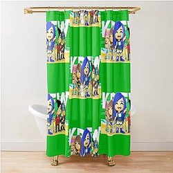 MineCraft - The Team - Itsfunneh Shower Curtain