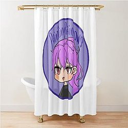 PaintingRainbows Krew member Shower Curtain