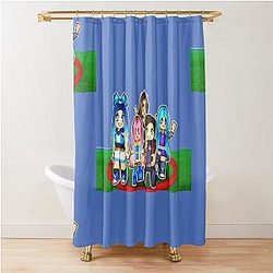 Minecraft Game - The Krew Team - Shower Curtain