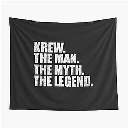 Krew Name The Man The Legend Tapestry