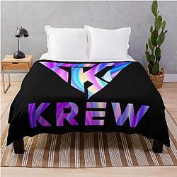 Funneh And The Krew Logo Throw Blanket