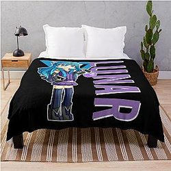 Lunar ItsFunneh Fan Art 2022 Throw Blanket