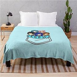 Krew In Your Pocket Throw Blanket