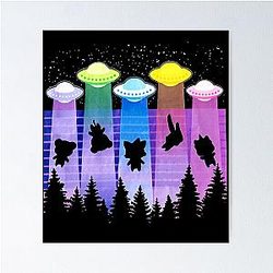 Krew District Glow In The Dark Poster