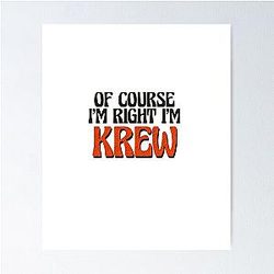 Of Course I'm Right Poster