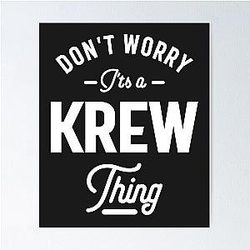Krew Personalized Name Birthday Gift