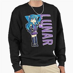 Lunar Itsfunneh Funneh Krew gamer art 2022 Pullover Sweatshirt