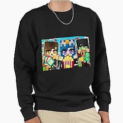 Mine Craft Game - The Krew Team Pullover Sweatshirt