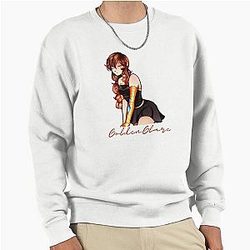 Golden Glare the Crew Anime Pullover Sweatshirt